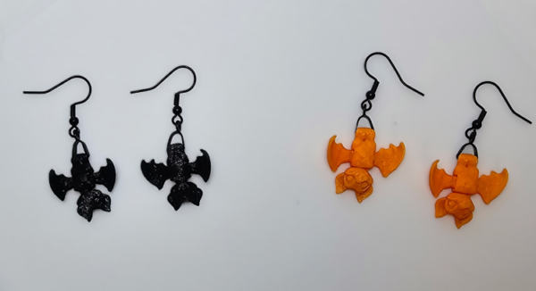 Bat Earrings