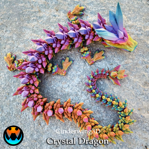 Crystal Articulated Dragon