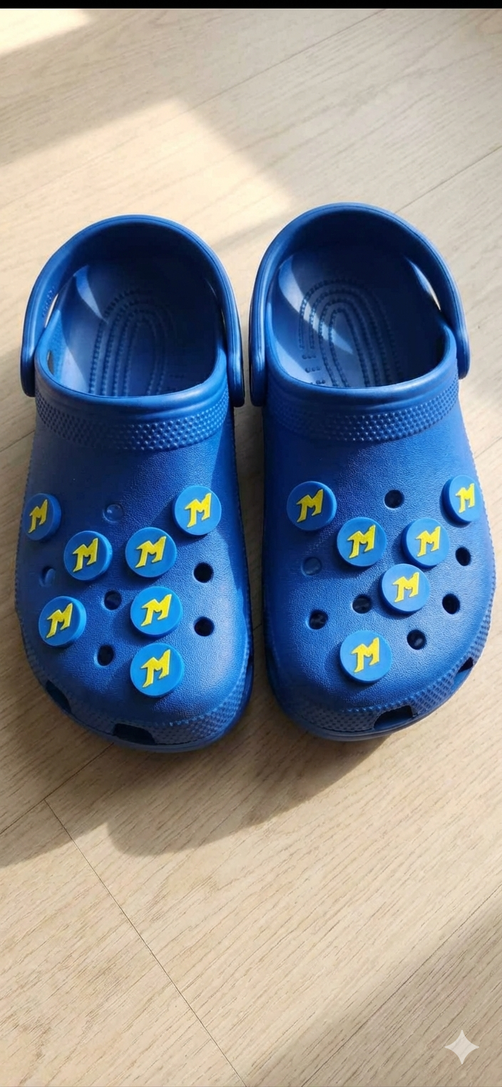 Mukwonago Croc Charm